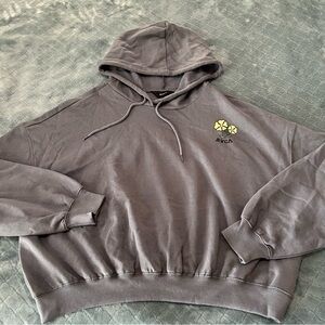 NWOT RVCA Charcoal Fleece‎ Hoodie